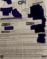 This is the first letter received, apparently a �60  penalty was sent prior to this. This was received a month after the parking date.